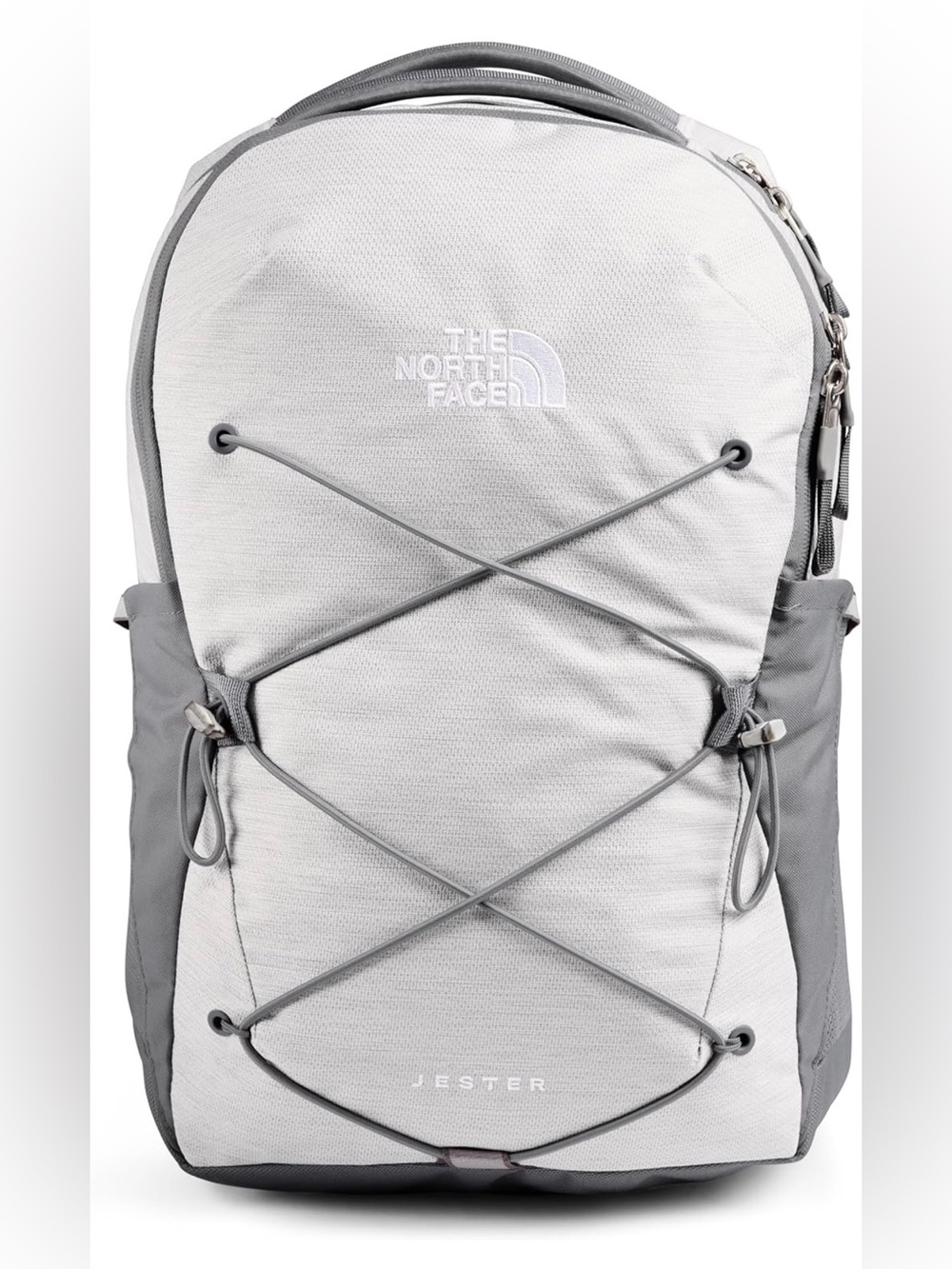 The North Face Women's Jester Everyday Laptop Backpack White/Grey